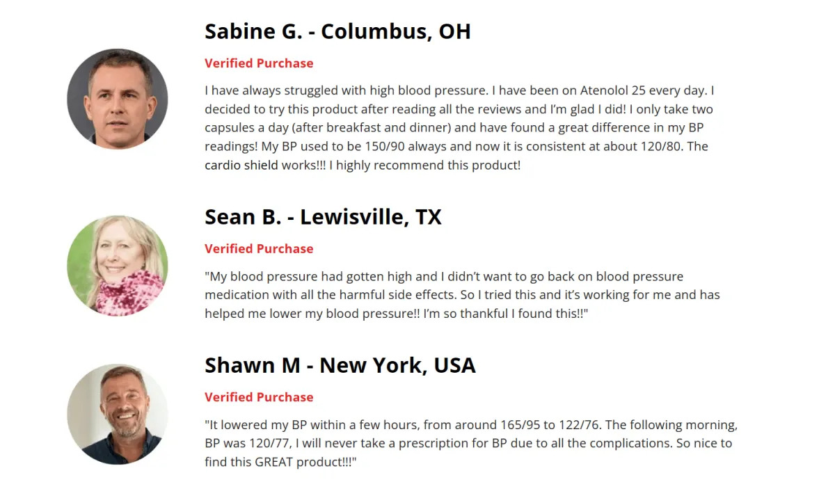 Cardio Shield reviews